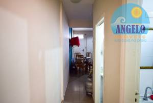 Apartamento com 1 dormitorio, frente mar em Peruíbe